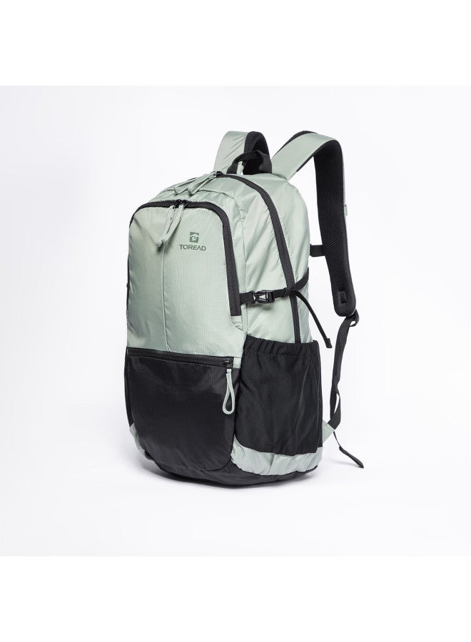 Toread Yunye 30l Backpack Hiking Mountaineering Camping Travel Outdoor Double Shoulder Bag Tebban90308 Light Gray Green - Image 1