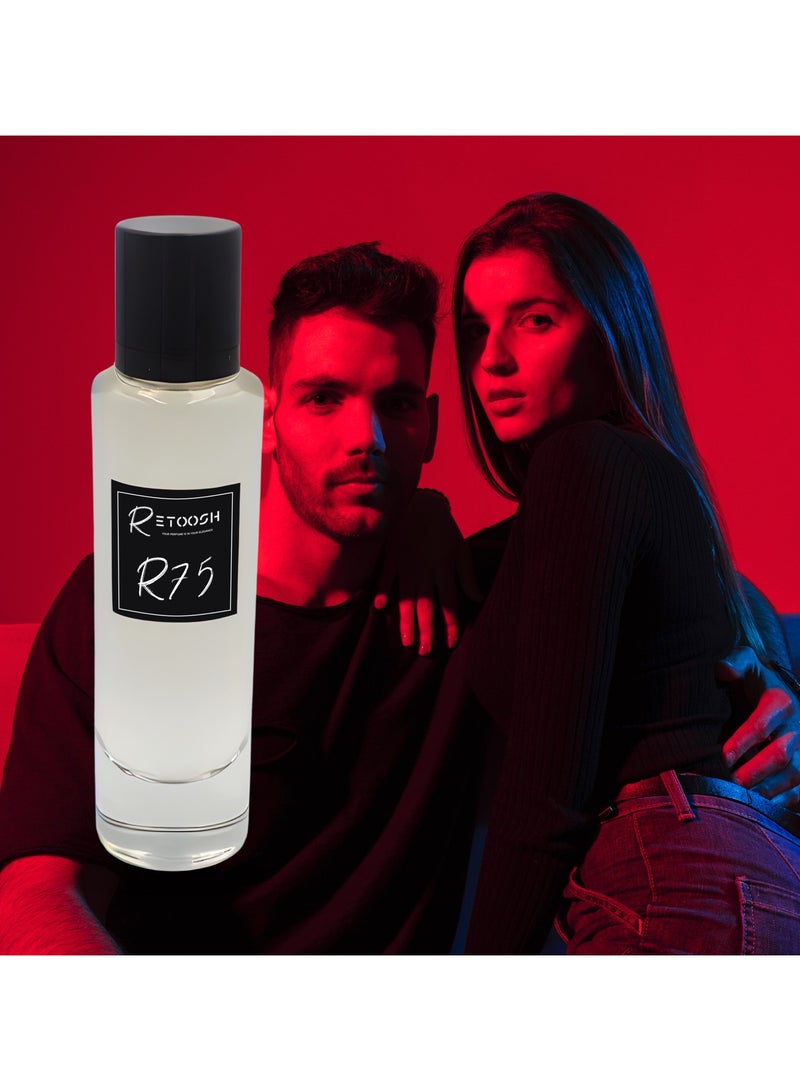 Retoosh Perfumes Embrace the R75 – Oriental Woody Fragrance for Women and Men | 50ml - Image 3
