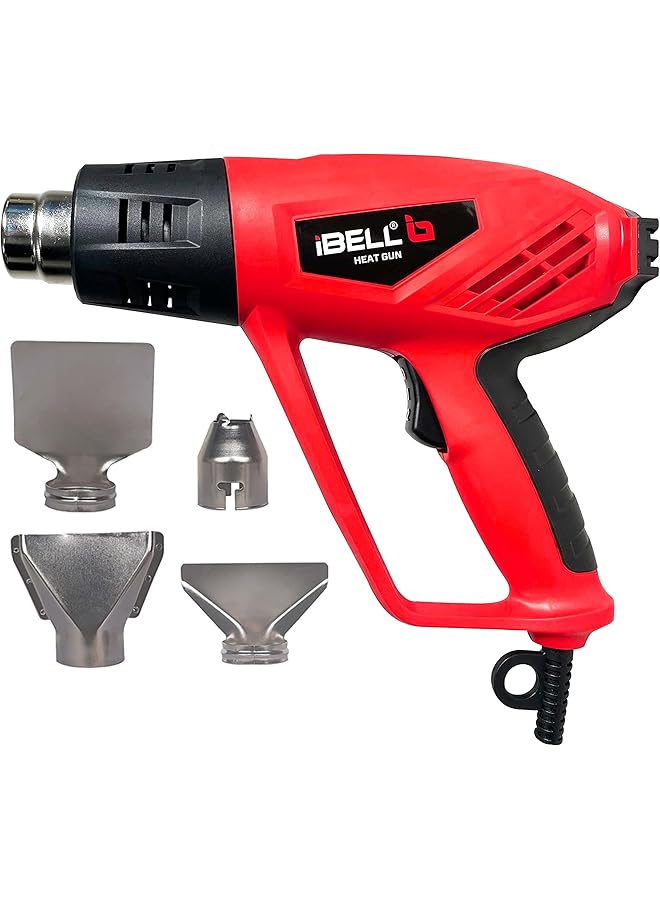 آي بيل مسدس حراري Hg20 82 بقوة 2000 واط مع ضوابط مزدوجة لدرجة الحرارة وتدفق الهواء - Image 1