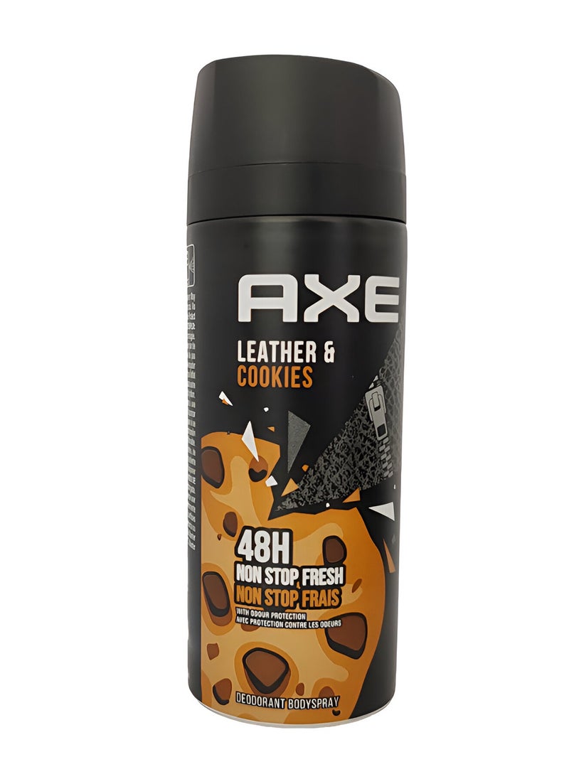 Axe - 48H Leather and Cookies Deodorant Bodyspray 150ml - Image 1