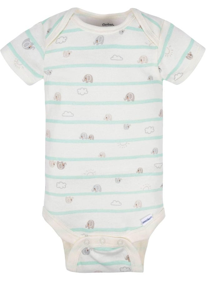 Gerber Gerber Baby 8-Pack Short Sleeve Onesies Bodysuits  - Image 3