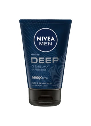 Men Deep Cleansing Face And Beard Wash
