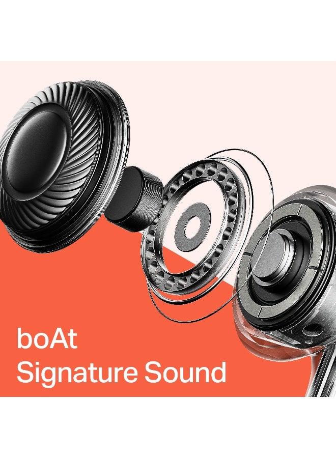 boAt Airdopes Pulse, 50H Battery, ENx Tech, Beast Mode, ASAP Charge, Bluetooth Earbuds, TWS Ear Buds Wireless Earphones with mic Shadow Black - Image 5