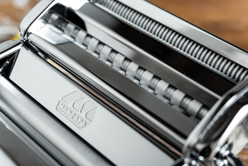 Marcato Classic Atlas 150 Chrome Steel Homemade Pasta Machine - Image 5
