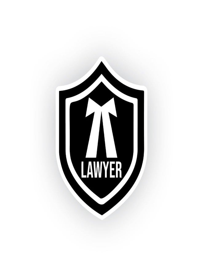 SnappySticker Car and Bike Sticker Easy to Stick and Remove Decal Sticker Justice Scales - Image 1