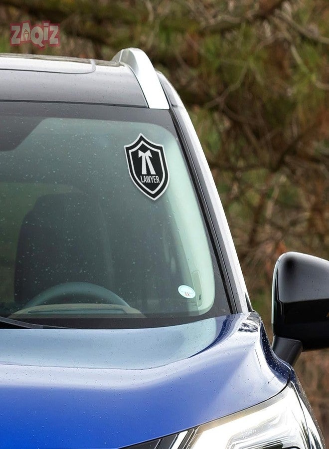 SnappySticker Car and Bike Sticker Easy to Stick and Remove Decal Sticker Justice Scales - Image 2