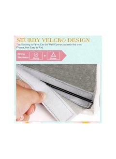 The Bros Bedside Storage Caddy/Bedside Hanging Storage Bag for Headboards Bunk Beds Dorm Rooms Book Phone Magazine Holder (Color : Gray)  - Image 3