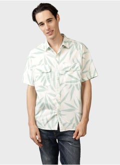 امريكان ايجل Printed Short Sleeve Shirt  - Image 1