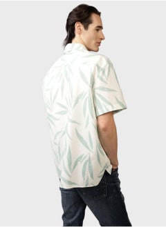 امريكان ايجل Printed Short Sleeve Shirt  - Image 2