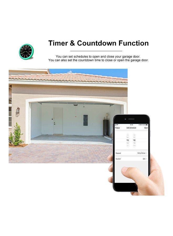 NIBEMINENT Intelligent Garage Controller White - Image 4