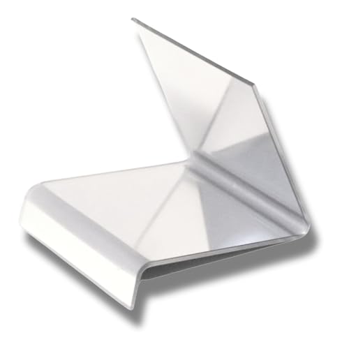 Make It Rite Mirror 4" Wide 2-Way for face Down vitrectomy Eyesight and COVID-19 proning Lung Recovery - Image 1