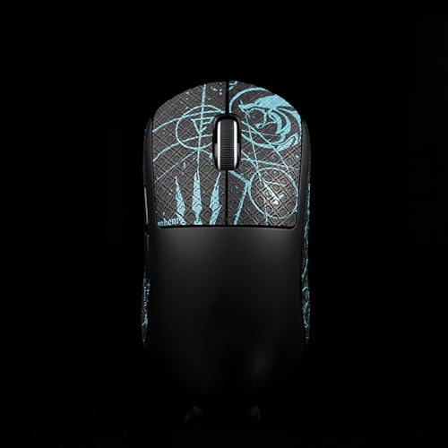 Hokeyio Anti-Slip Grip Tape for Logitech G Pro X Superlight 1 & 2 | Pre-Cut Leather Mouse Skins | Sweat-Absorbent & Easy Installation Dark Blue 0.4mm - Image 1