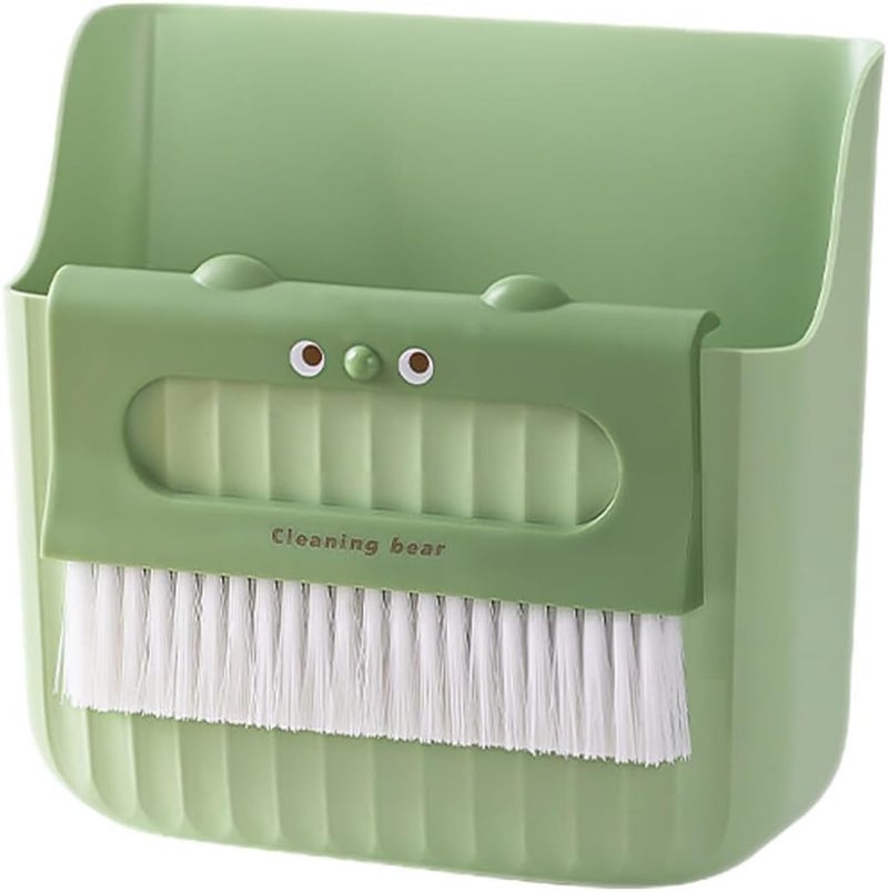 Swejos Swejos Mini Hand Whisk Broom Brush Hand Dustpan Table Top Brush Portable Table Crumb Sweeper Broom for Home Desktop Sofa Kitchen Keyboard - Image 1