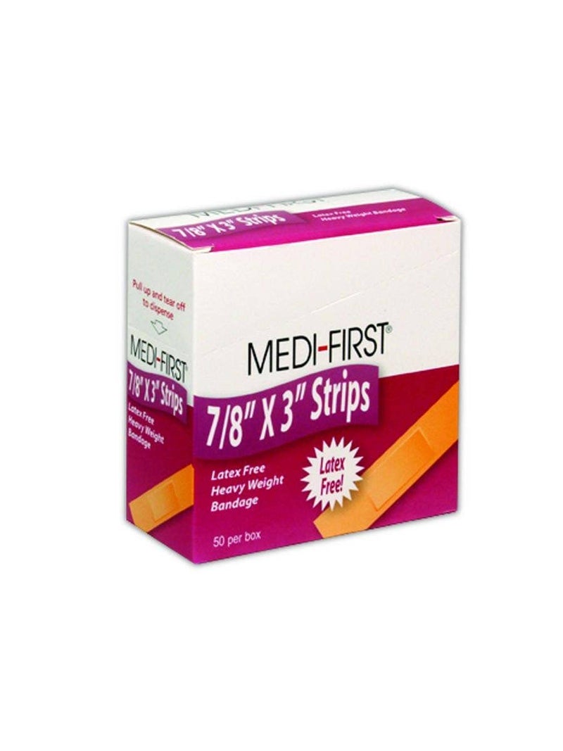 Magid Glove & Safety MAGID Medi-First Woven Bandages - 7/8' x 3'