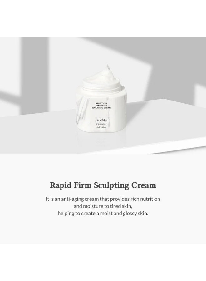 DrAlthea Rapid Firm Sculpting Cream | Lifting & Firming Face Moisturizer | Anti-Aging, Wrinkle Care & Skin Tightening | Hydrating Korean Skincare | All Skin Types - Image 4