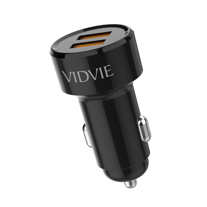 High-Speed Charging Solution  CC518 USB & Type-C Car Power Adapter