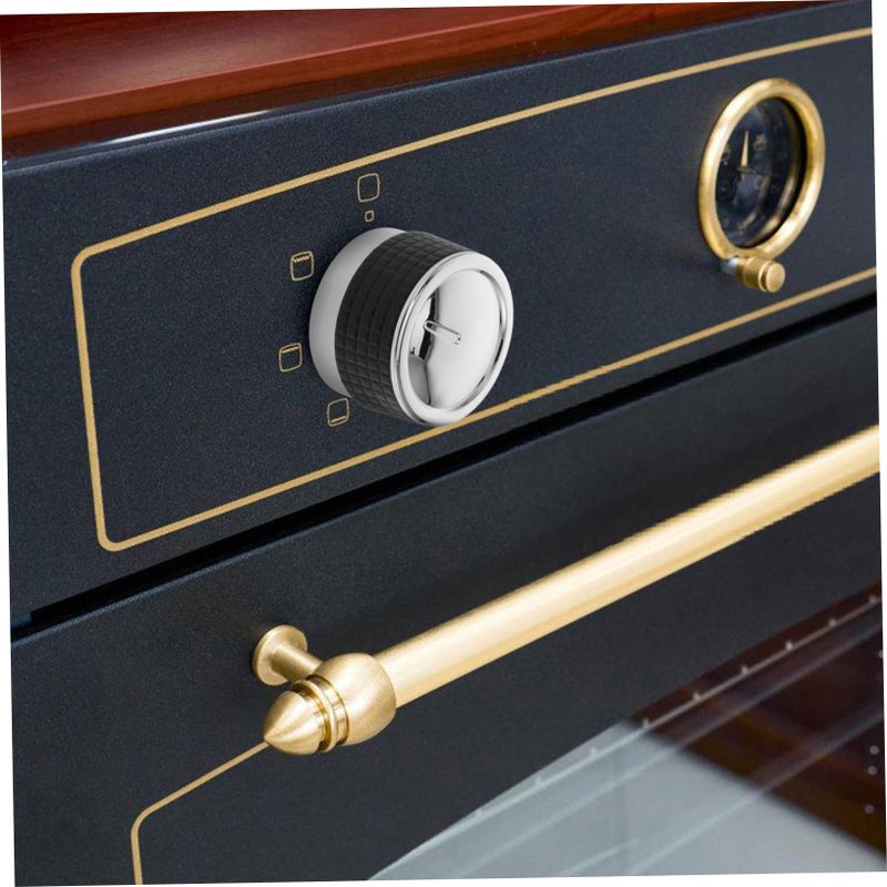 Electroplated Nonslip Replacement Grill Knobs for Gas Stove Oven BBQ Silver - Image 5