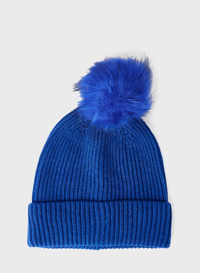 VERO MODA Pom-Pom Detail Beanie
