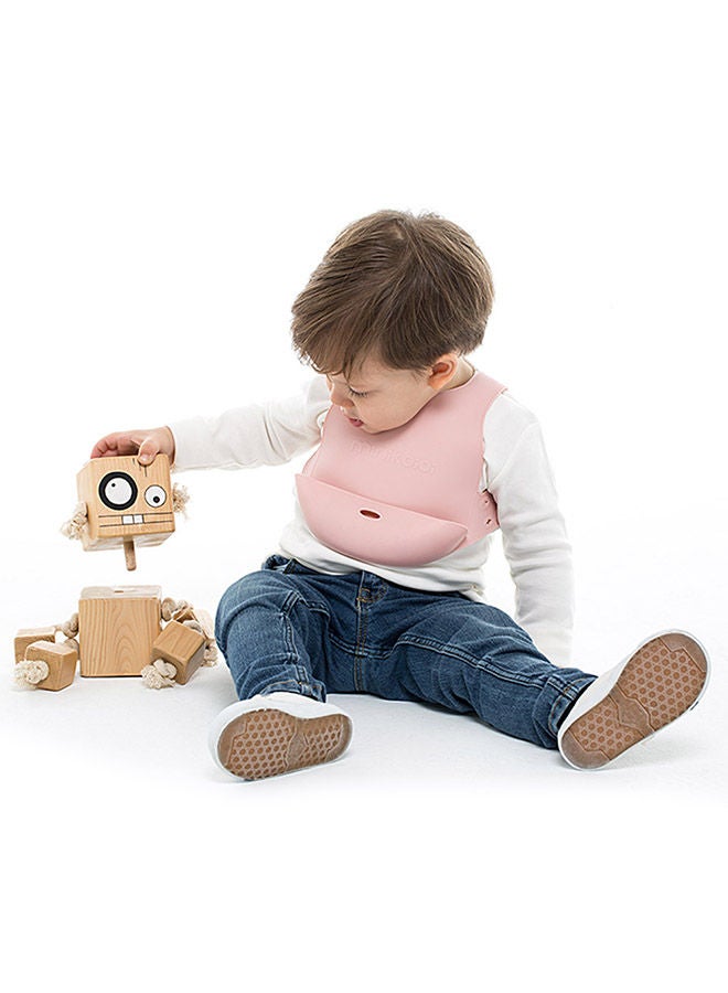 Minikoioi Flexi Baby Bib - Pink - Image 5