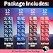 Luck Lab MTG Magic Life Counter Dice 48 PCS Compatible wMagic Card Game Accessories CCG Creature Stats w 2 Dice Bags Blue Pearl Blue Swirl Red Pearl Red Swirl - Image 4