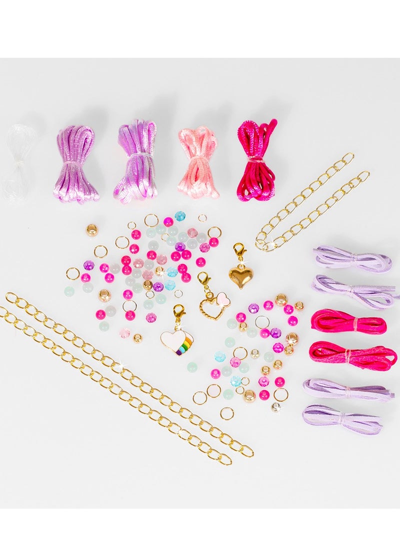 CALL PLAY Kids Jewelry Making Kit - 50+ Beads for DIY Bracelets Necklaces, Arts & Crafts Gift for Girls Boys Ages 5-12, Preschool Stringing Beads Set  - Image 2