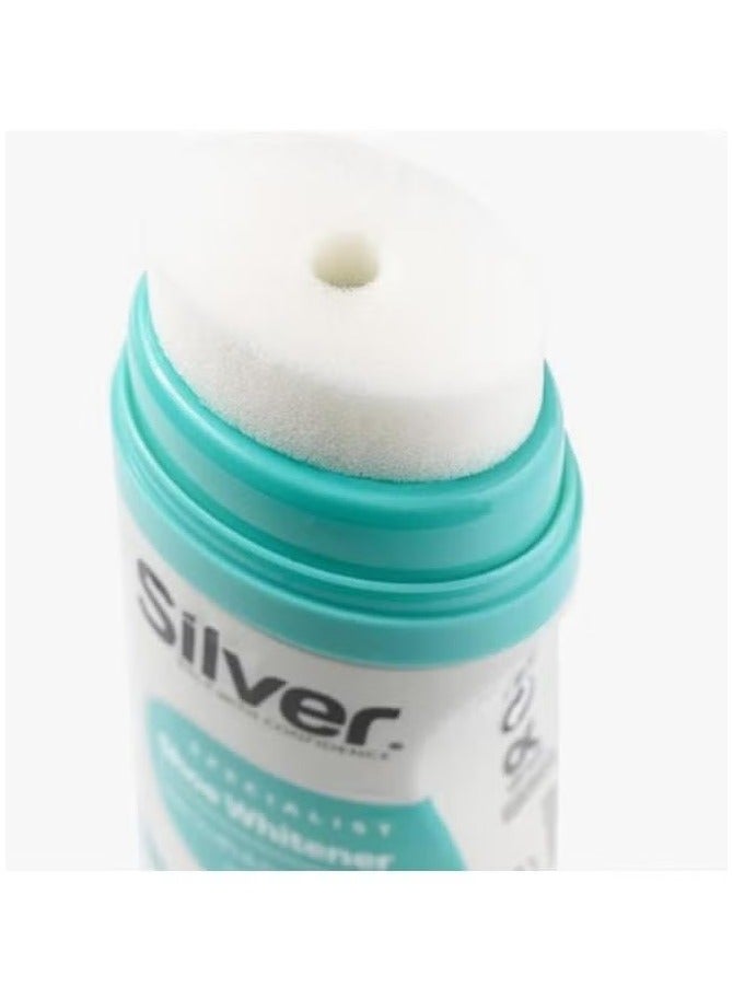Silver Instant shoe polish liquid white 75 ml. - Image 2