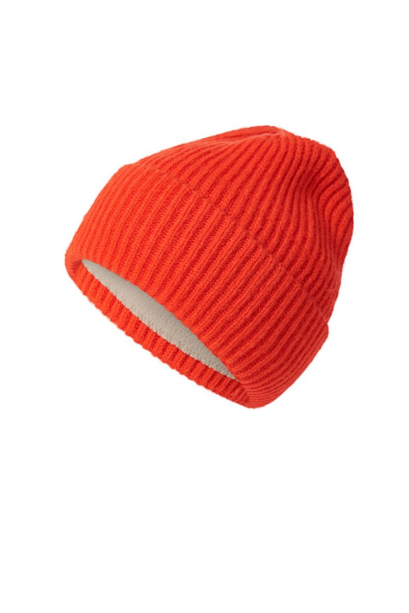 Tchibo Women Textured Beanie, Orange  - Image 2
