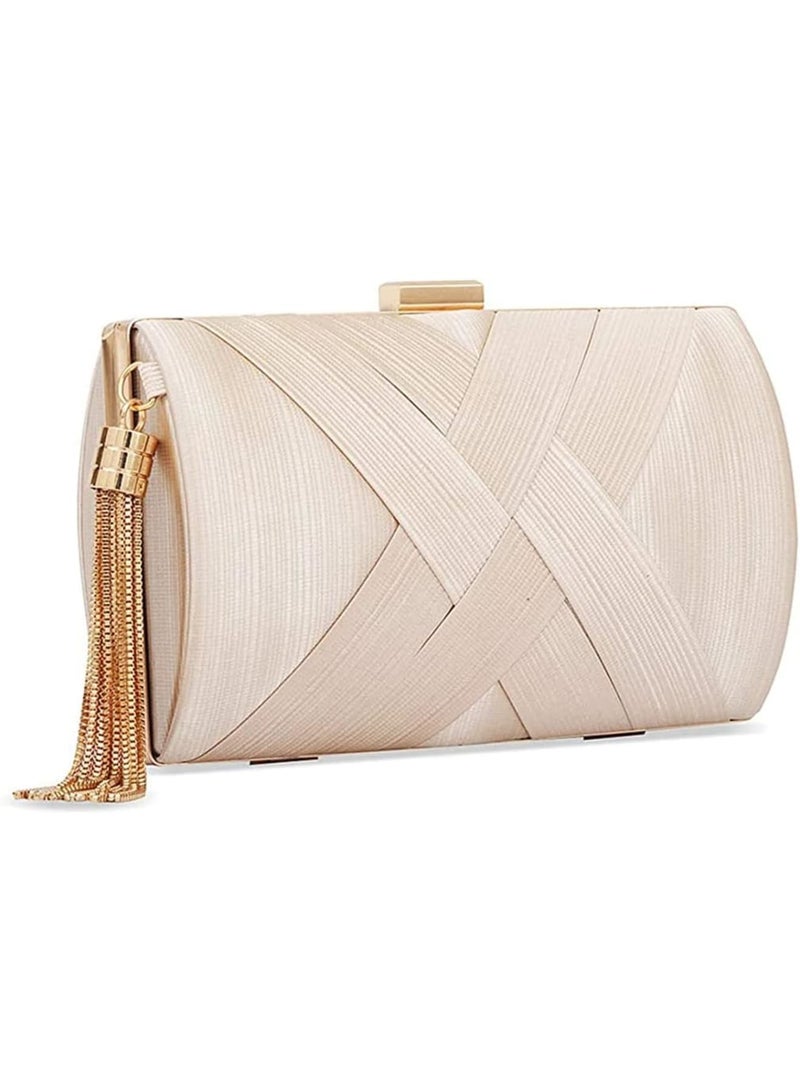 SOLARAE Womens Evening Clutch Bag Designer Evening Handbag, Lady Party Clutch Purse - Image 1