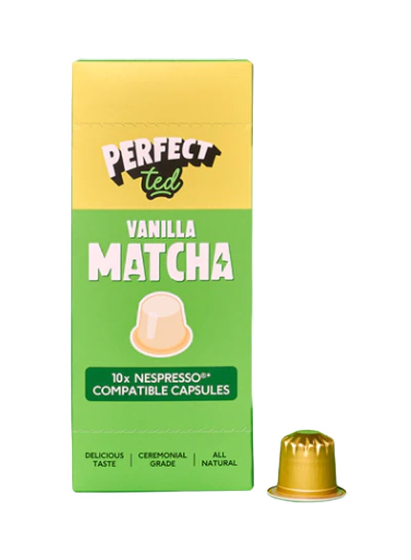 PerfectTed كبسولات ماتشا بالفانيليا - Image 1