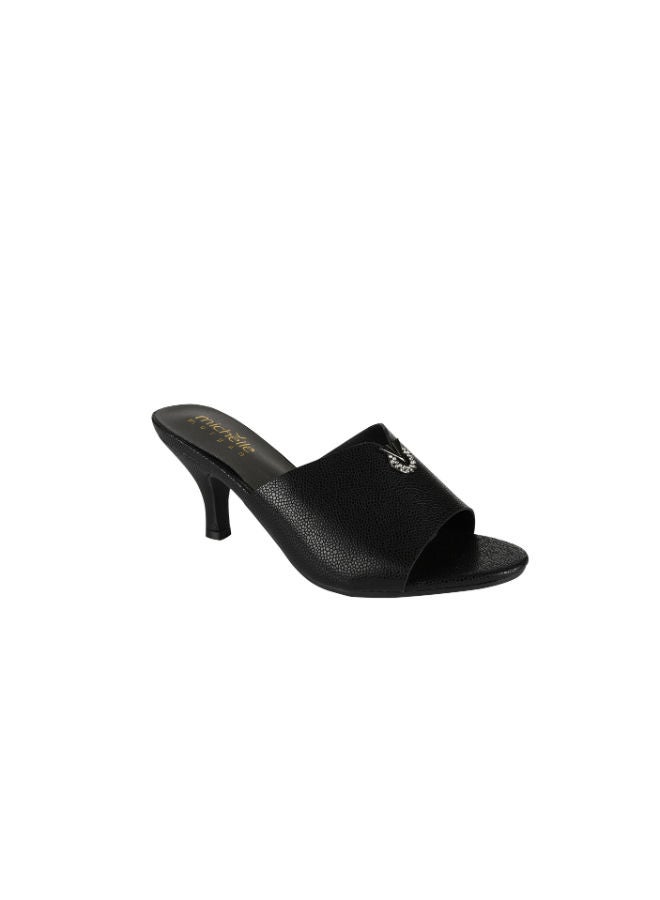 Michelle Morgan Michelle Morgan Ladies Kitten Heel 213RC001 Black  - Image 1