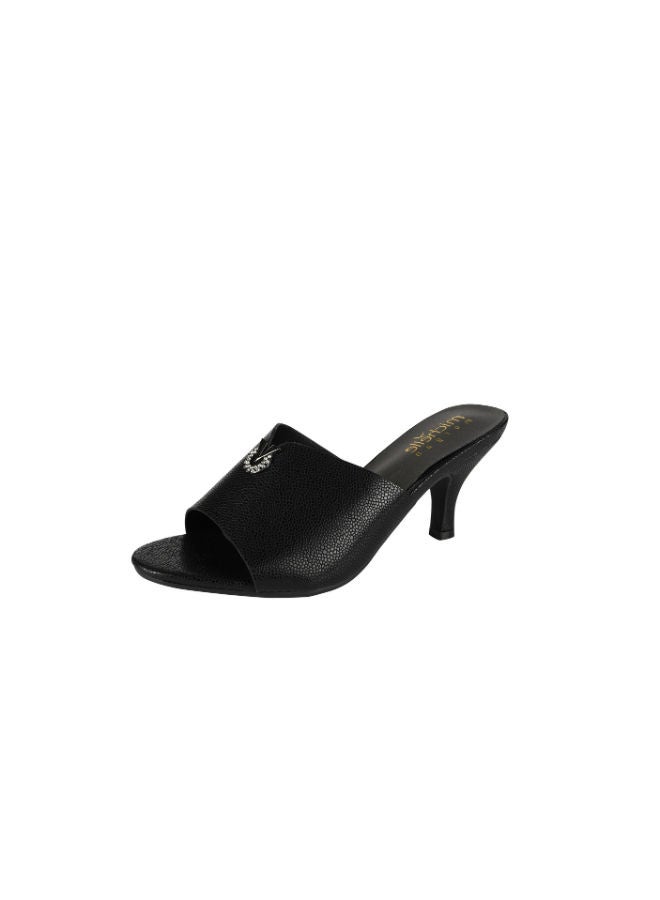 Michelle Morgan Michelle Morgan Ladies Kitten Heel 213RC001 Black  - Image 3