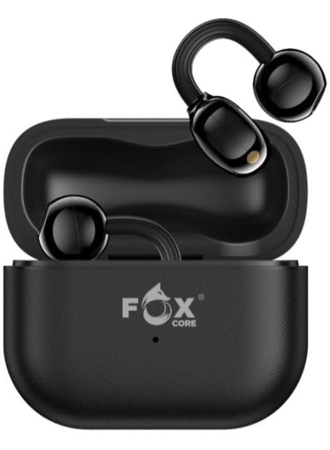 Fox ClipBuds Pro Wireless Bluetooth Earbuds with Noise Cancellation, Ear Clip, Bluetooth 6.0 Connectivity, High-Definition Sound, and 6 Clear Microphones (Fox Core) - Image 1