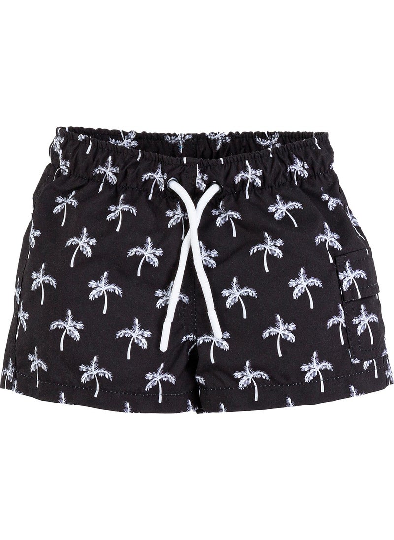 Gold Class Kidswear Boys Palm Patterned Swim Shorts  - Image 1