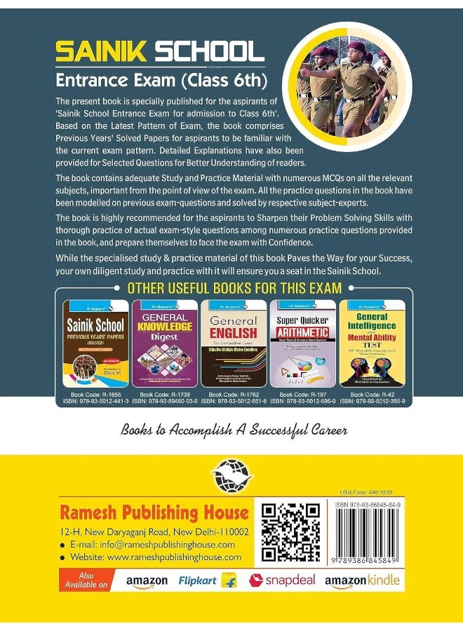 Sainik School Entrance Exam Guide for (6th) Class vi - Image 2