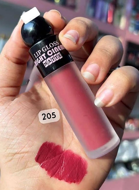 Long lasting matte lipgloss from Might Cinema, model 5063-205