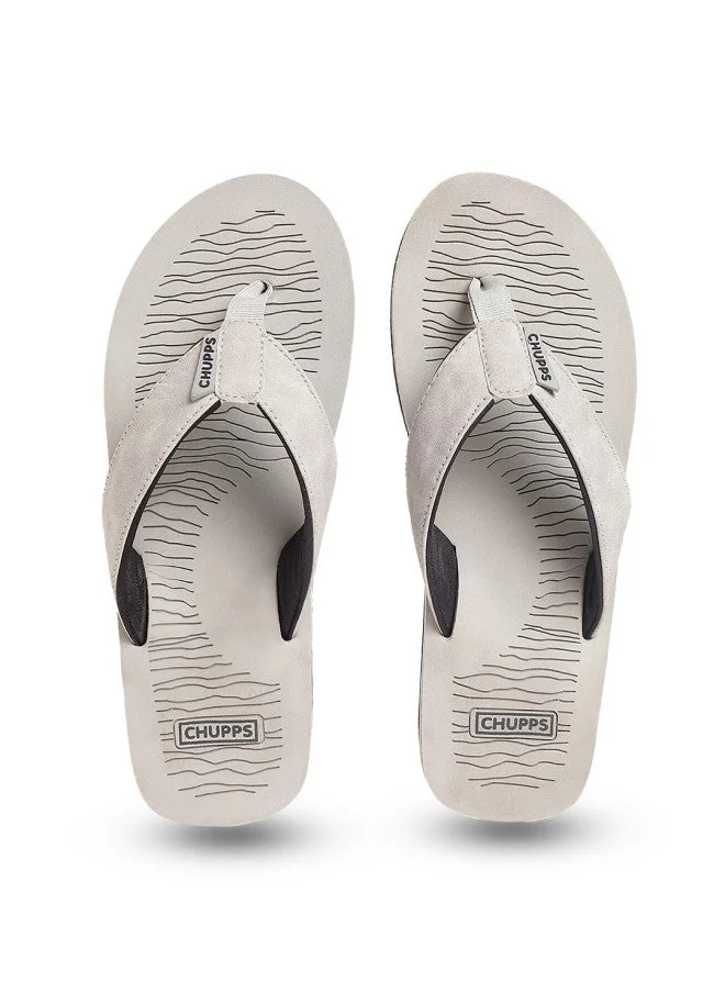 تشيبس CHUPPS Men Grey URO Foam Comfort Flip Flops