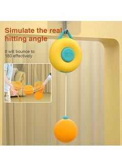 SYOSI Indoor Hanging Table Tennis Trainer, Portable Table Tennis Exerciser Hanging Pingpong Balls Training Sparring Device For Kids To Improve Hand-Eye Coordination  - Image 5