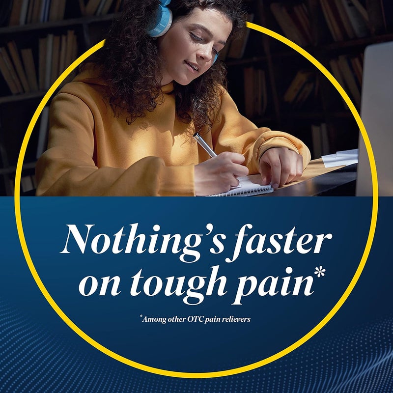 Advil أدفيل ليكوي جيلز مسكن للألم وخافض للحرارة دواء للألم للبالغين مع إيبوبروفين 200 ملغ لصداع وآلام الظهر وآلام الحيض وتخفيف آلام المفاصل 80 كبسولة سائلة معبأة في عبوة من 2 - Image 4