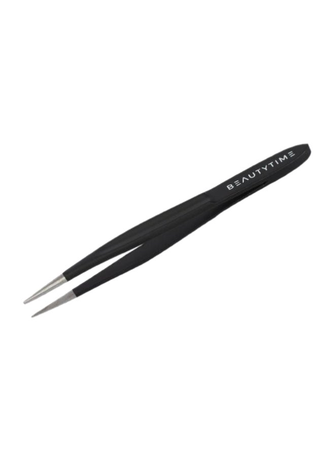 Beautytime Point Tweezers, Bt123, Stainless Steel  - Image 1