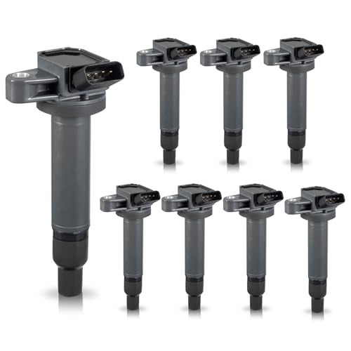 ENA ملف إشعال ENA 8 لـ V8 4.7 4.3 متوافق مع تويوتا تندرا سيكويا لاند كروزر 4رانر لكزس LX470 GX470 GS430 LS430 SC430 2000 2001 2002 2003 2004 205 2006 2007 2008 2009 ملفات لـ UF230 UF493 - Image 1