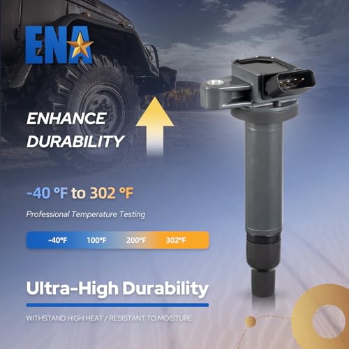 ENA ملف إشعال ENA 8 لـ V8 4.7 4.3 متوافق مع تويوتا تندرا سيكويا لاند كروزر 4رانر لكزس LX470 GX470 GS430 LS430 SC430 2000 2001 2002 2003 2004 205 2006 2007 2008 2009 ملفات لـ UF230 UF493 - Image 3