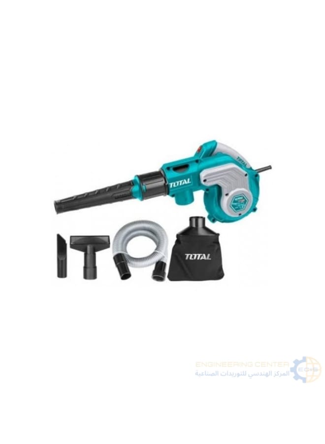 Total 800W Air Blower with Vacuum Cleaner Attachments TB2086