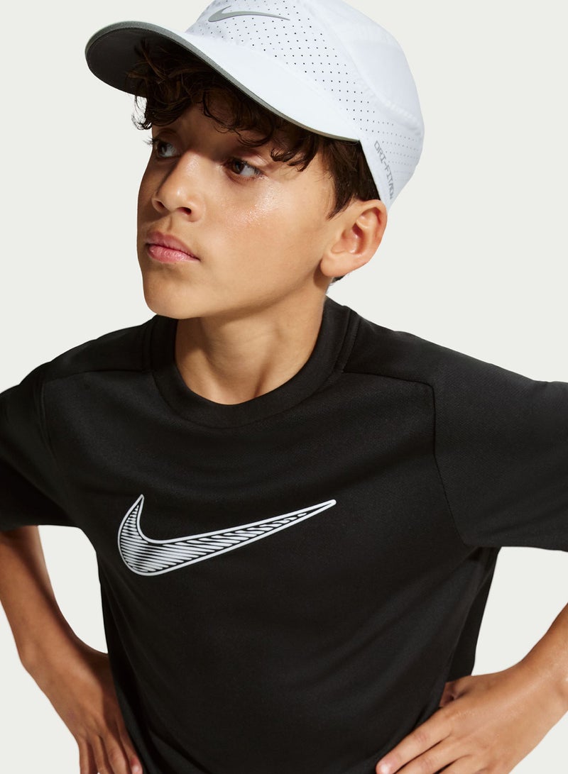 Nike DRI- FIT MULTI SS TOP HBR - Image 2