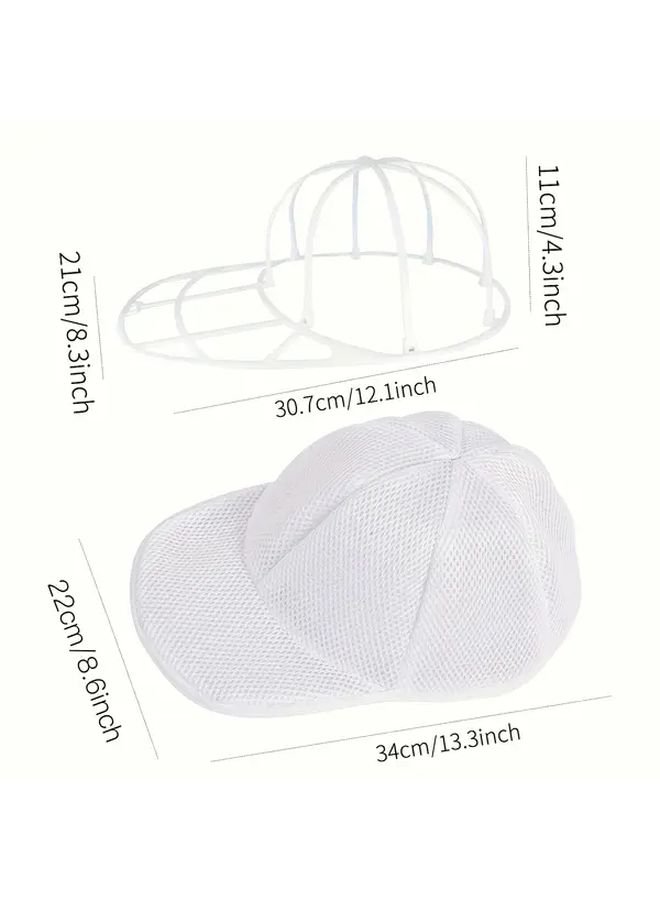 Hat Washer Cage And Mesh Bag Set For Baseball Caps In Dishwasher Or Washing Machine - Image 3