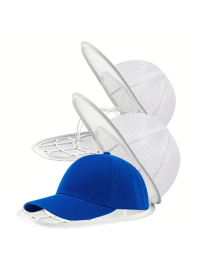 Hat Washer Cage And Mesh Bag Set For Baseball Caps In Dishwasher Or Washing Machine - Image 1