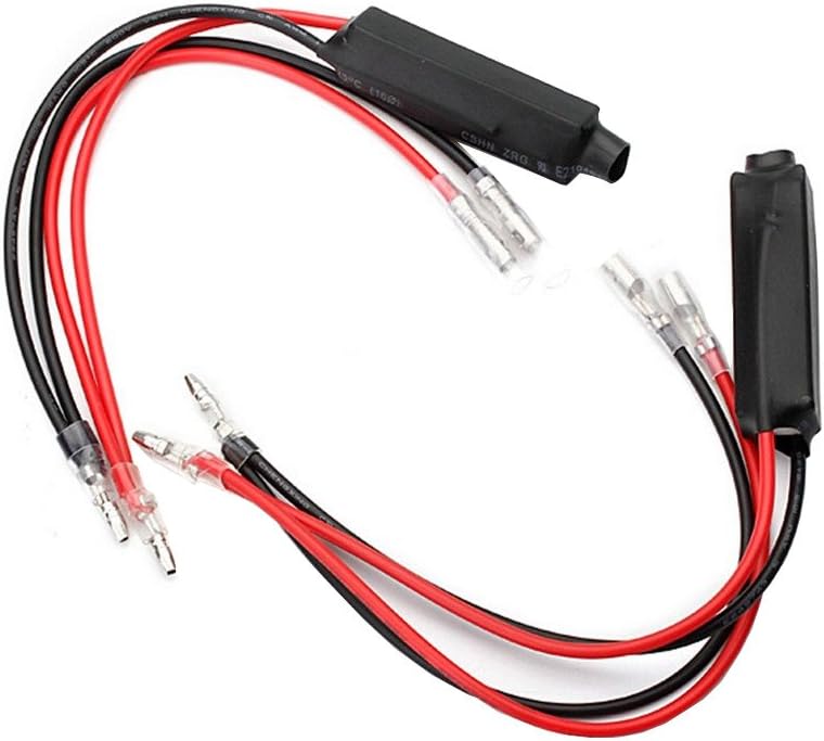 E Support 2 x Universal 12V Motorcycle Turn Signal LED Load Resistor Flash Blinker Fix Error - Image 2