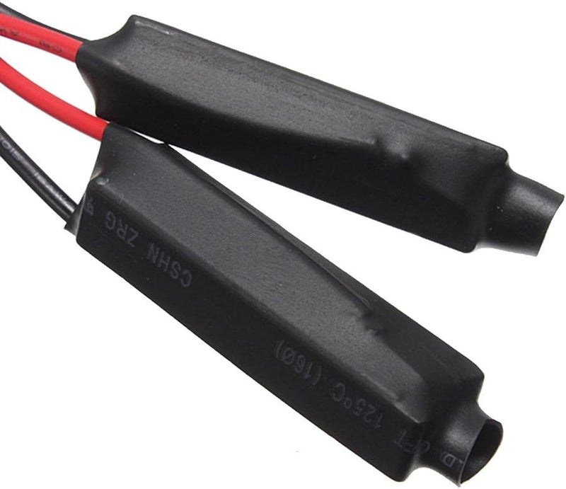 E Support 2 x Universal 12V Motorcycle Turn Signal LED Load Resistor Flash Blinker Fix Error - Image 3