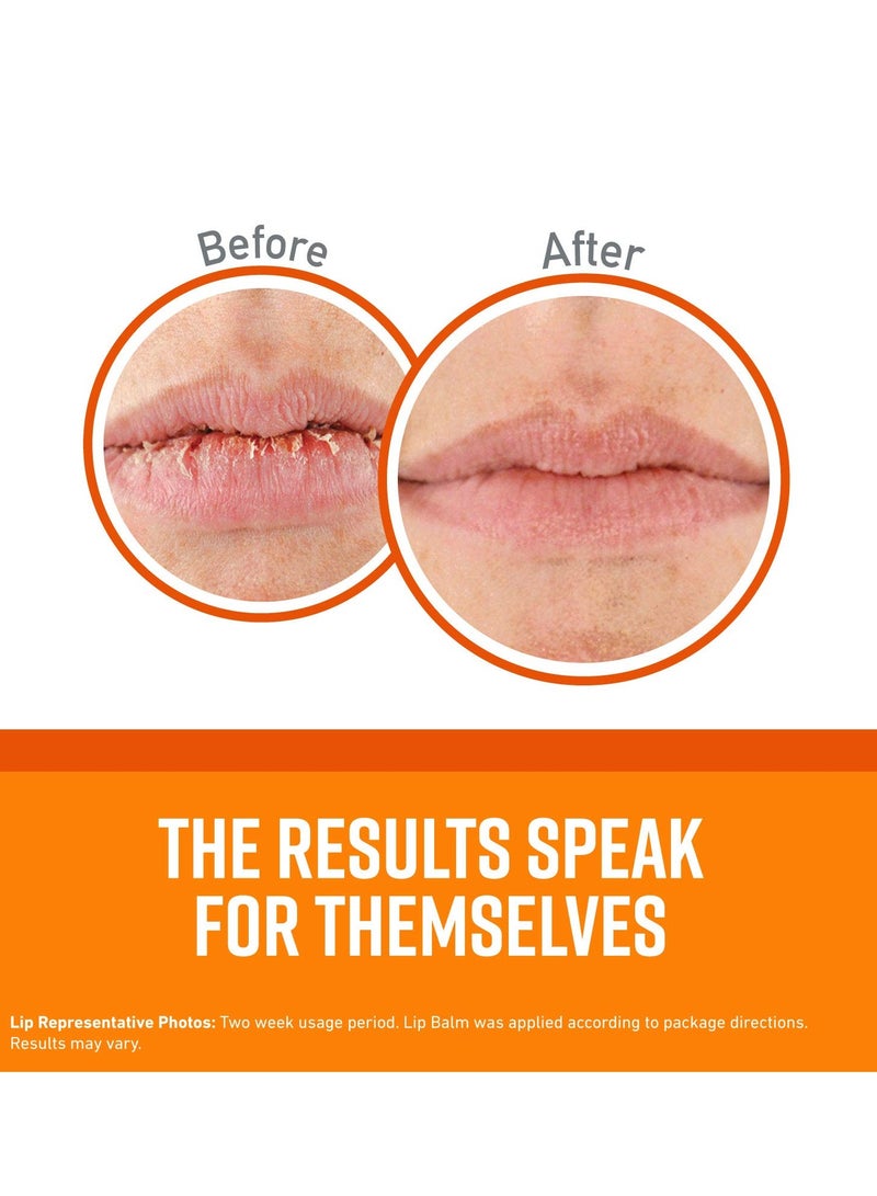 O'Keeffe's Pack Of 2 Unscented Lip Repair Lip Balm for Dry Cracked Lips Stick 4.2g - Image 3