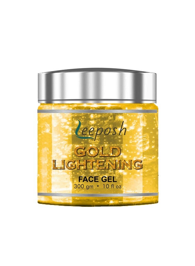 ليبوش جل تفتيح البشرة من Leeposh Gold | جل فيتامين سي | جل ذهب عيار 24 | جل تبييض البشرة بالذهب الخالص 300 مل - Image 1
