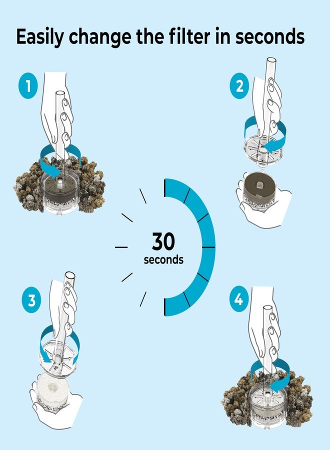 biOrb مجموعة خدمة biOrb x3 بالإضافة إلى مُحسِّن المياه مع 3 مجموعات خدمة، و3 وسادات تنظيف، ومُحسِّن المياه - Image 5